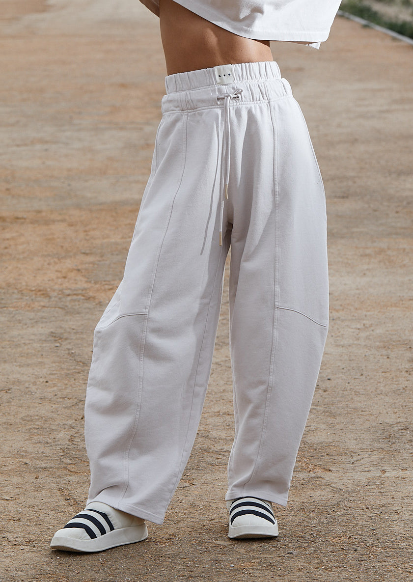 Pantalón de felpa doble cintura