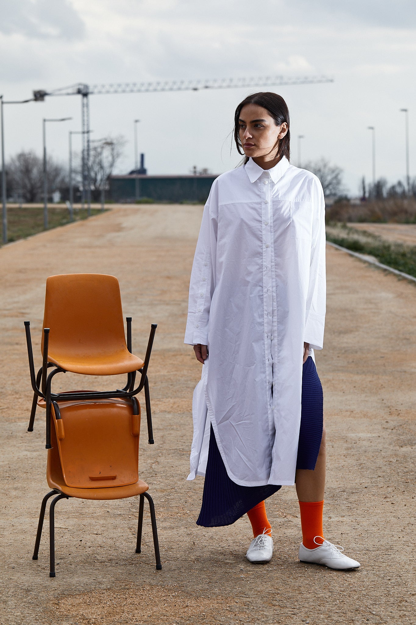 Camisa oversize extra larga